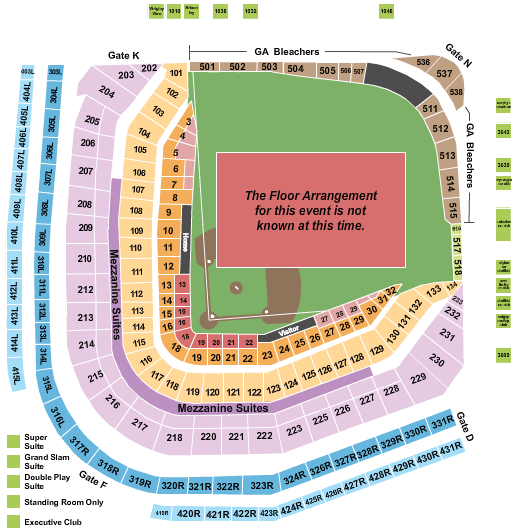 Wrigley Field Wrigley Field Seating Chart